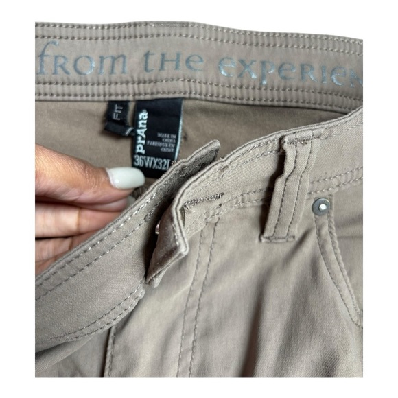 prAna Men’s Brion Pant Outdoor Stretch Cycling Size 36Wx32L - Picture 8 of 10